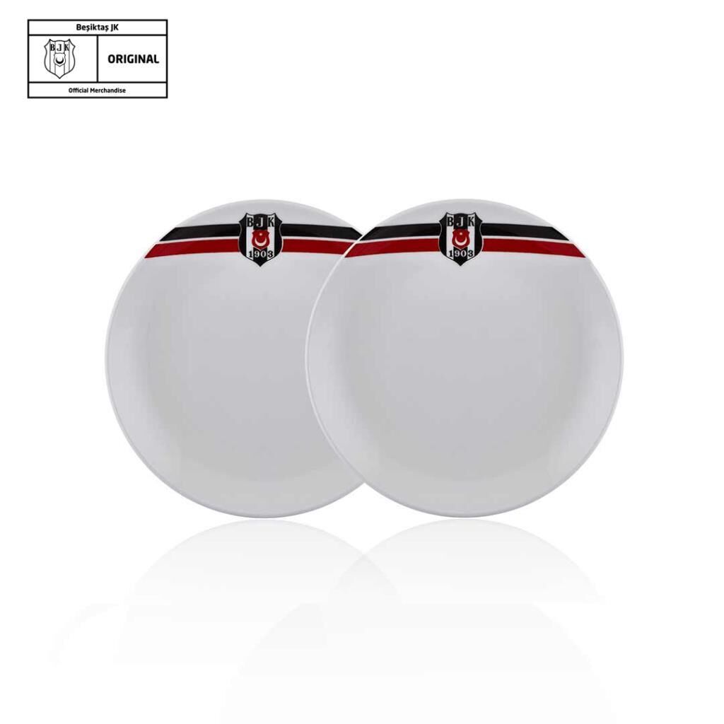 NEVA BEŞİKTAŞ LİSANSLI ARMA LOGO 2Lİ PASTA TABAĞI