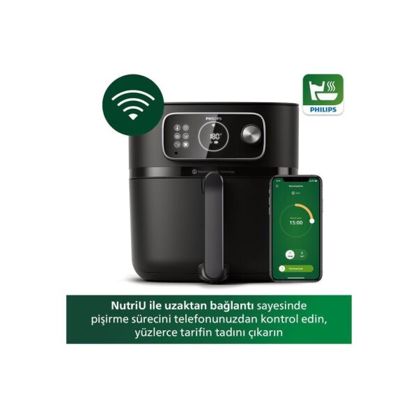 PHİLİPS HD-9875/90 AIRFRYER FRİTÖZ COMBİ XXL 8.3 LT