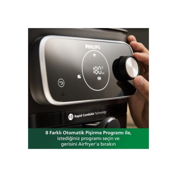 PHİLİPS HD-9875/90 AIRFRYER FRİTÖZ COMBİ XXL 8.3 LT