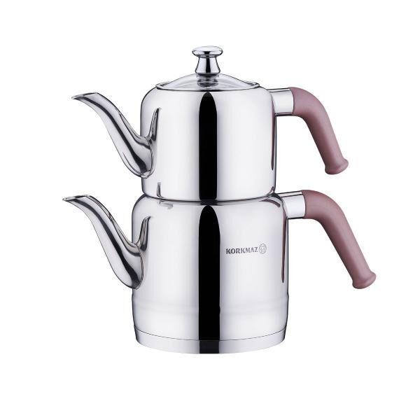 KORKMAZ A189-01 RİVA ÇAYDANLIK TAKIMI ROSA GOLD