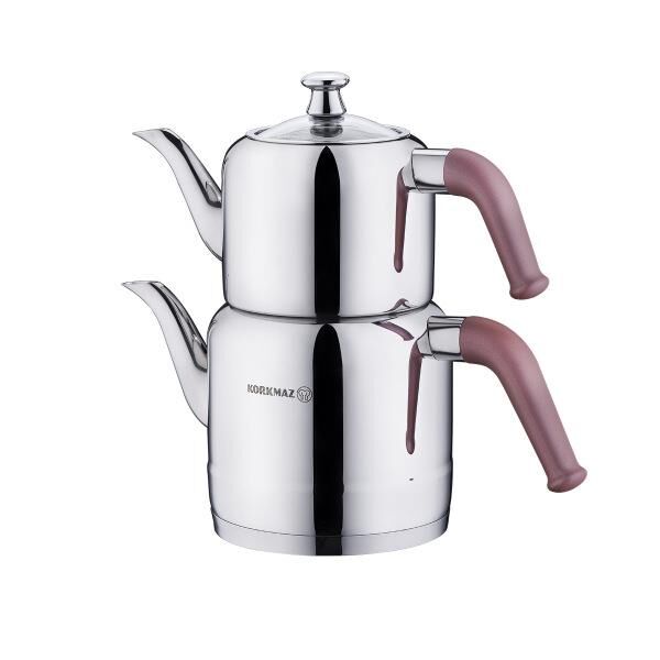 KORKMAZ A189-01 RİVA ÇAYDANLIK TAKIMI ROSA GOLD