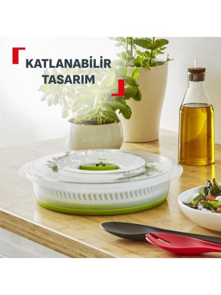 TEFAL KATLANABİLİR SALATA KURUTUCUSU