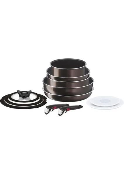 TEFAL INGENIO XL FORCE TİTANYUM 2X BÜYÜK TENCERE SETİ 12 PARÇA