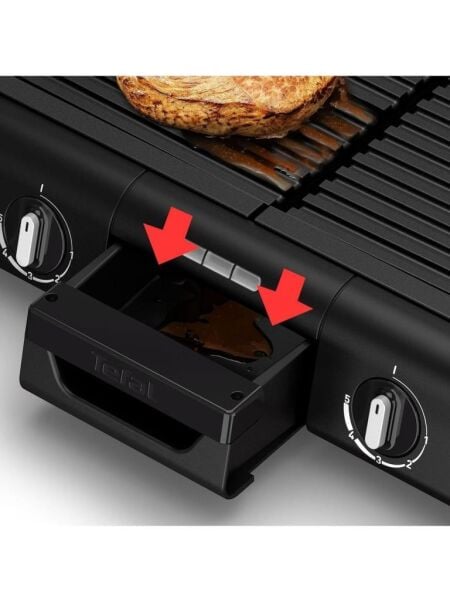 TEFAL FAMILY GRILL 2400 WATT TERMOSTATLI 2 PİŞİRME YÜZEYLİ İÇ DIŞ MEKAN IZGARASI