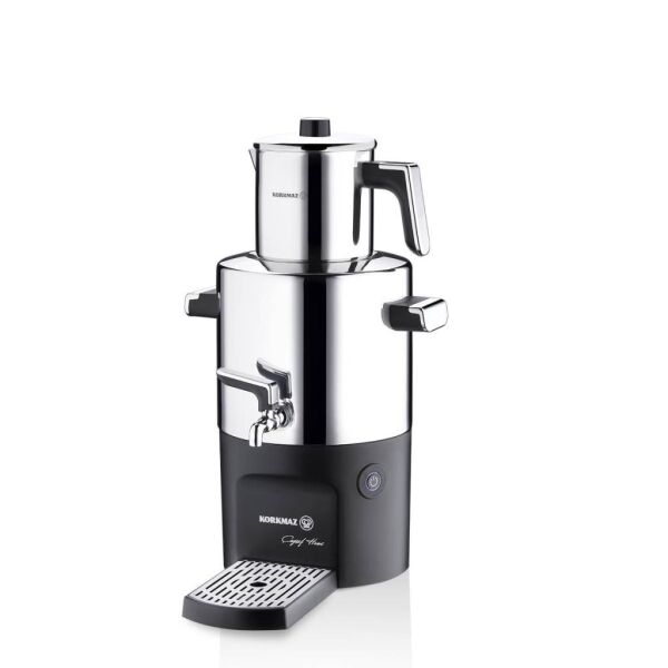 KORKMAZ ÇAYŞEF HOME SEMAVER INOX/PARLAK