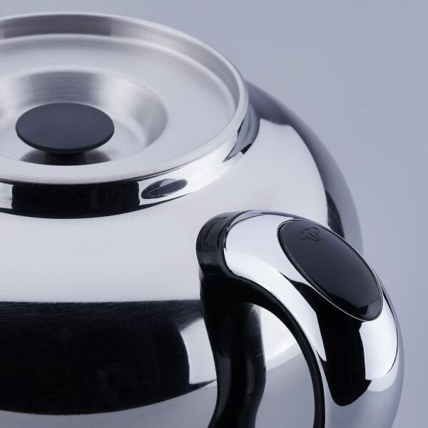 KORKMAZ ÇAYKOLİK-2 SEMAVER INOX/KROM