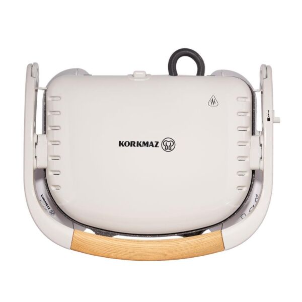 KORKMAZ A324-15 CASTRON TOST MAKİNESİ VANİLYA/AHŞAP