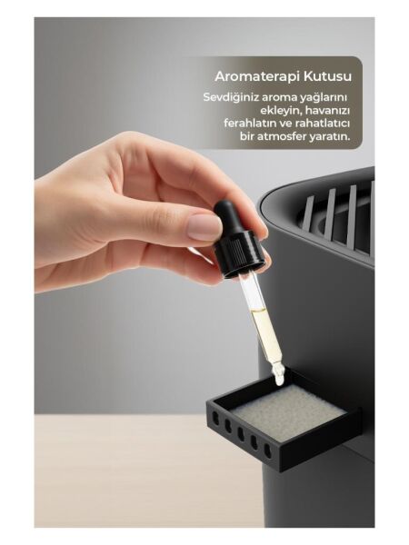 SİNBO HAVA NEMLENDİRME CİHAZI GRİ