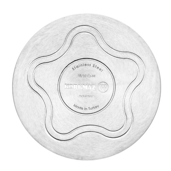 KORKMAZ A1522 PERLA KUSKUS TENCERE SETİ 24*15.2 CM