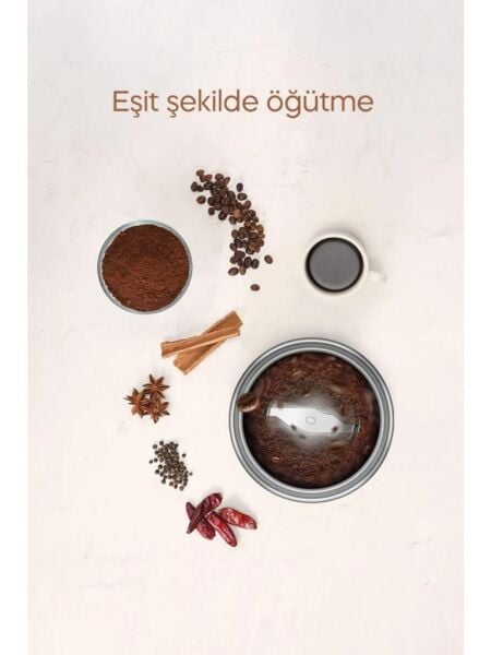SİNBO KAHVE BAHARAT ÖĞÜTÜCÜ KROM