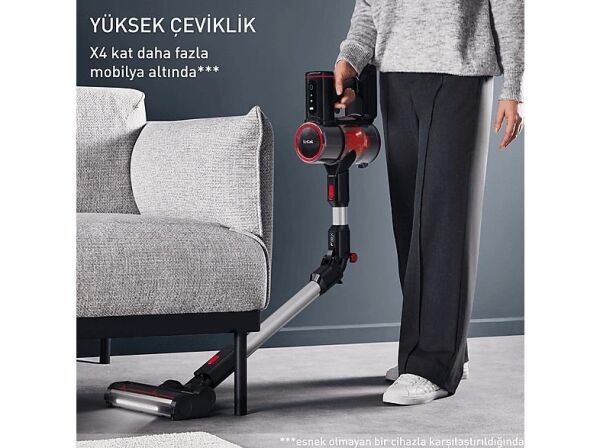 TEFAL TY6T90TR X-FORCE FLEX 8,60 DİKEY ŞARJLI SÜPÜRGE