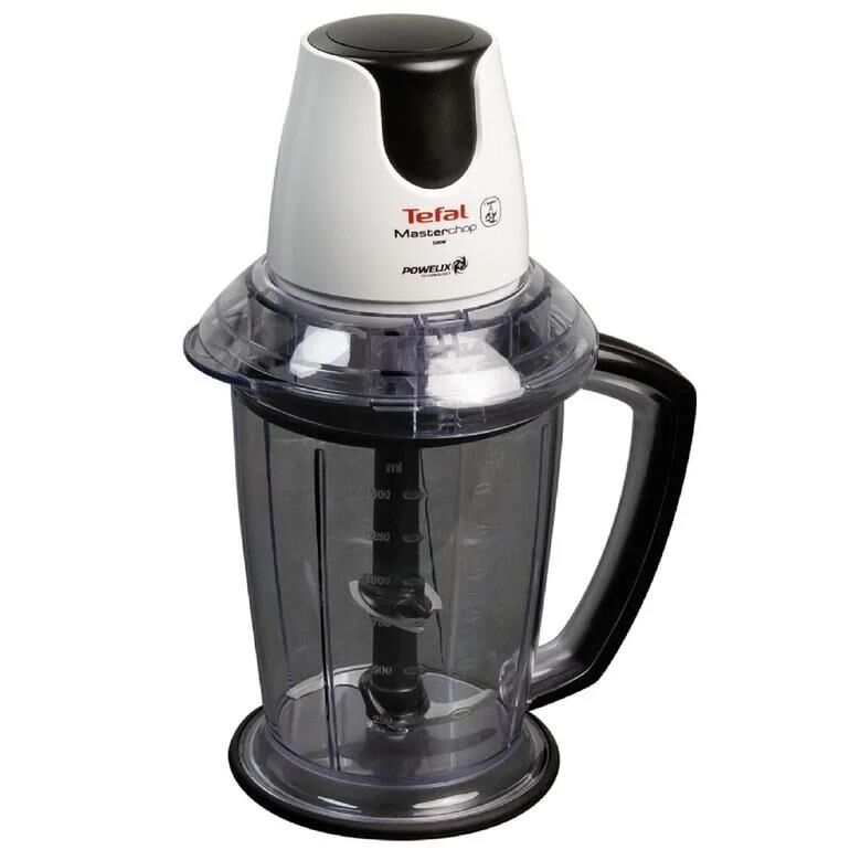 TEFAL MASTERCHOP POWELİX 4 BIÇAKLI MAXİ DOĞRAYICI VE RONDO BEYAZ