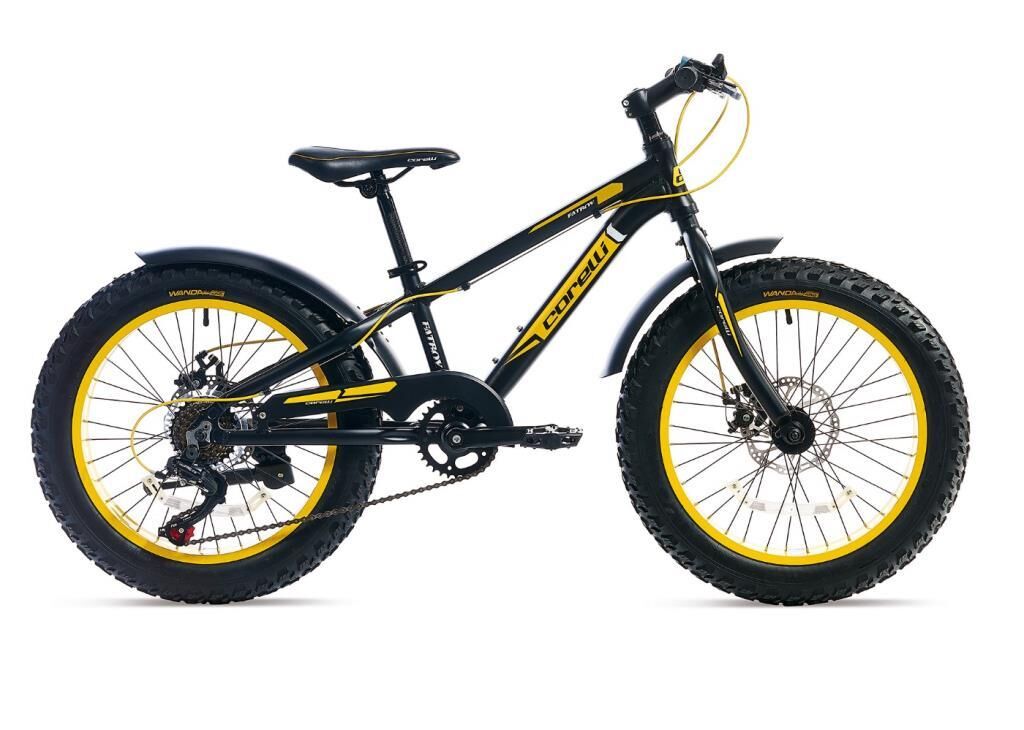CORELLİ FATBOY 7 VİTES 20'' JANT MEKANİK DİSK FREN SİYAH-SARI 1930281