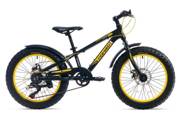CORELLİ FATBOY 7 VİTES 20'' JANT MEKANİK DİSK FREN SİYAH-SARI 1930281