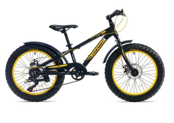 CORELLİ FATBOY 7 VİTES 20'' JANT MEKANİK DİSK FREN SİYAH-SARI 1930281