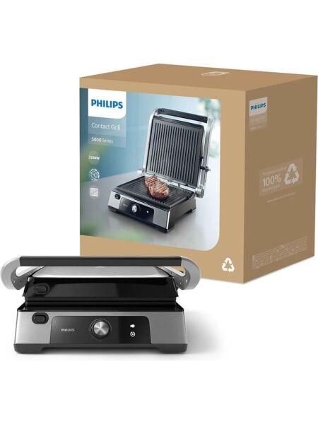 PHİLİPS HD-6301/90 TOST MAKİNESİ VE IZGARA 2200 W
