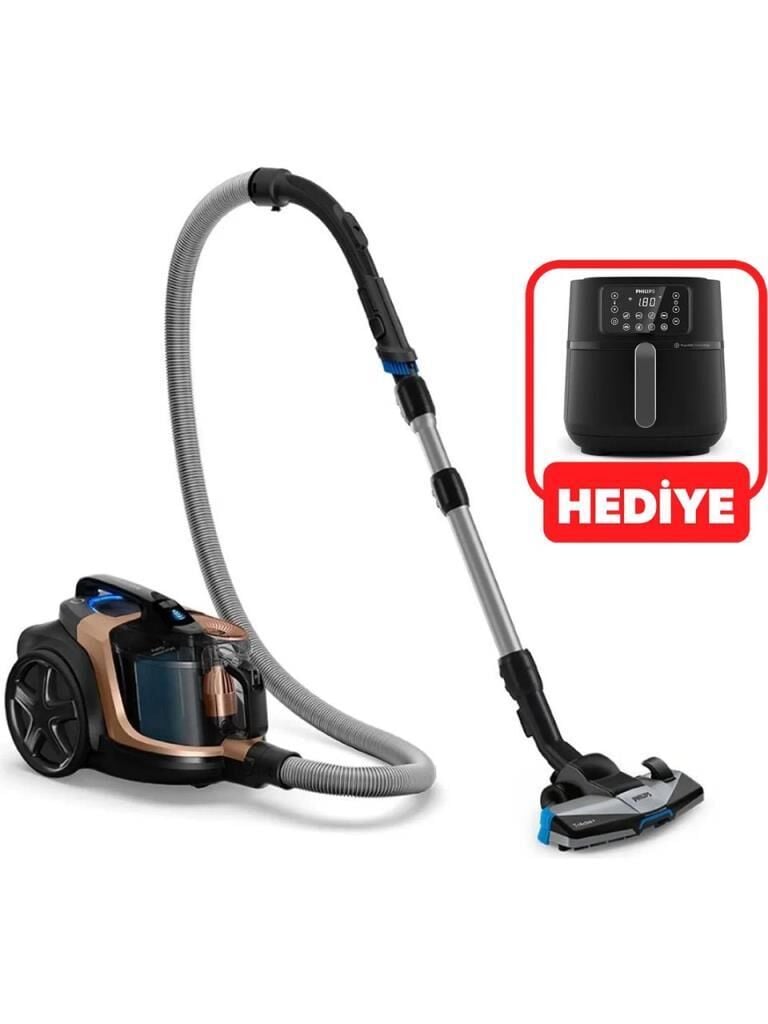 PHİLİPS XB-7151/07 TOZ TORBASIZ ELEKTRİKLİ SÜPÜRGE + HD9285/96 HEDİYELİ AİRFRYER