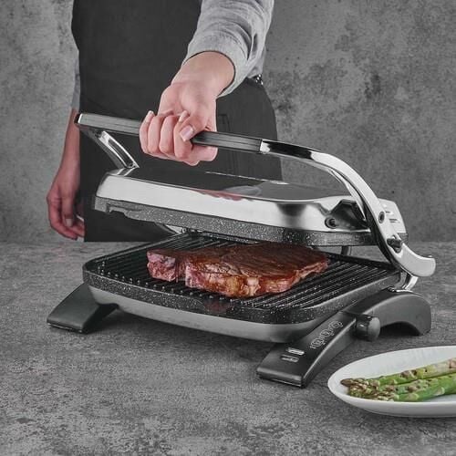 KORKMAZ TOSTKOLİK TOST MAK.İNOX/SİYAH GRANİT