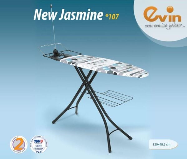 EVİN GOLDEN NEW JASMİNE BUHAR KAZANLI KOL APARATLI ÜTÜ MASASI