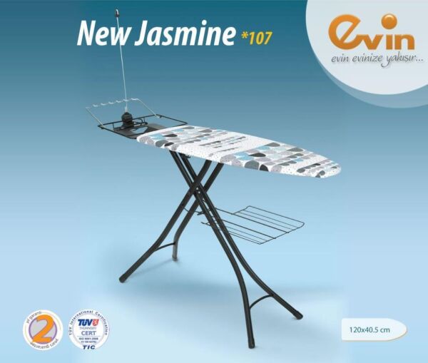 EVİN GOLDEN NEW JASMİNE BUHAR KAZANLI KOL APARATLI ÜTÜ MASASI
