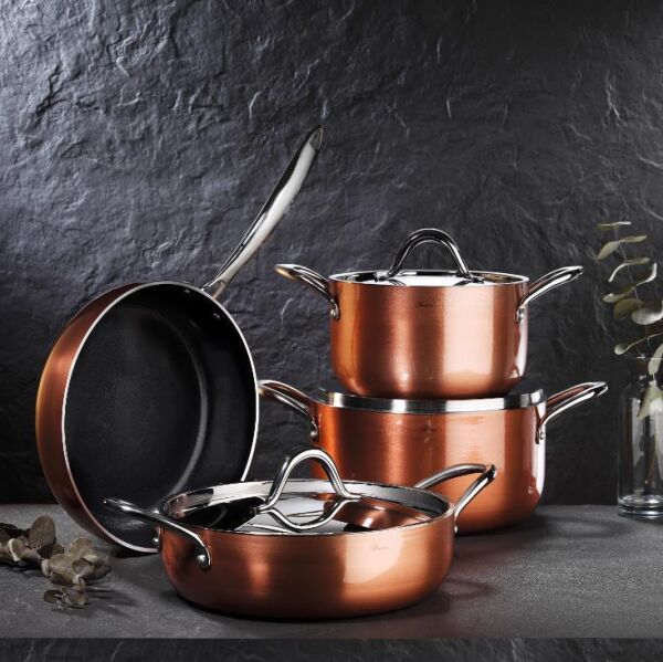 BRİONİ COPPERFİELD 22CM DERİN TENCERE İNDÜKSİYON