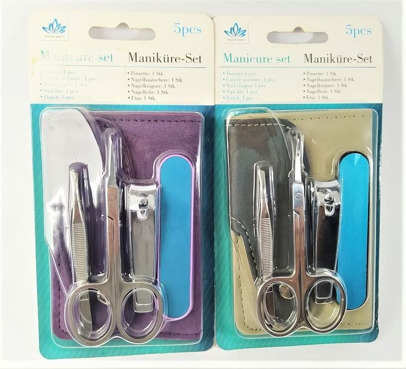 ÇANTALI MANİKÜR SETİ 5 PARÇA