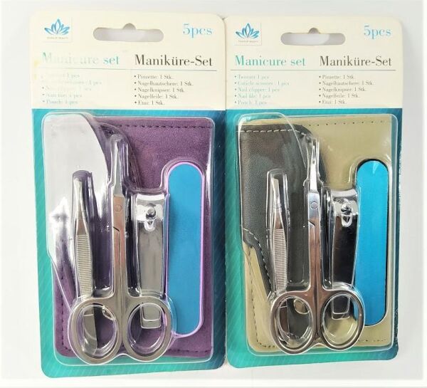 ÇANTALI MANİKÜR SETİ 5 PARÇA