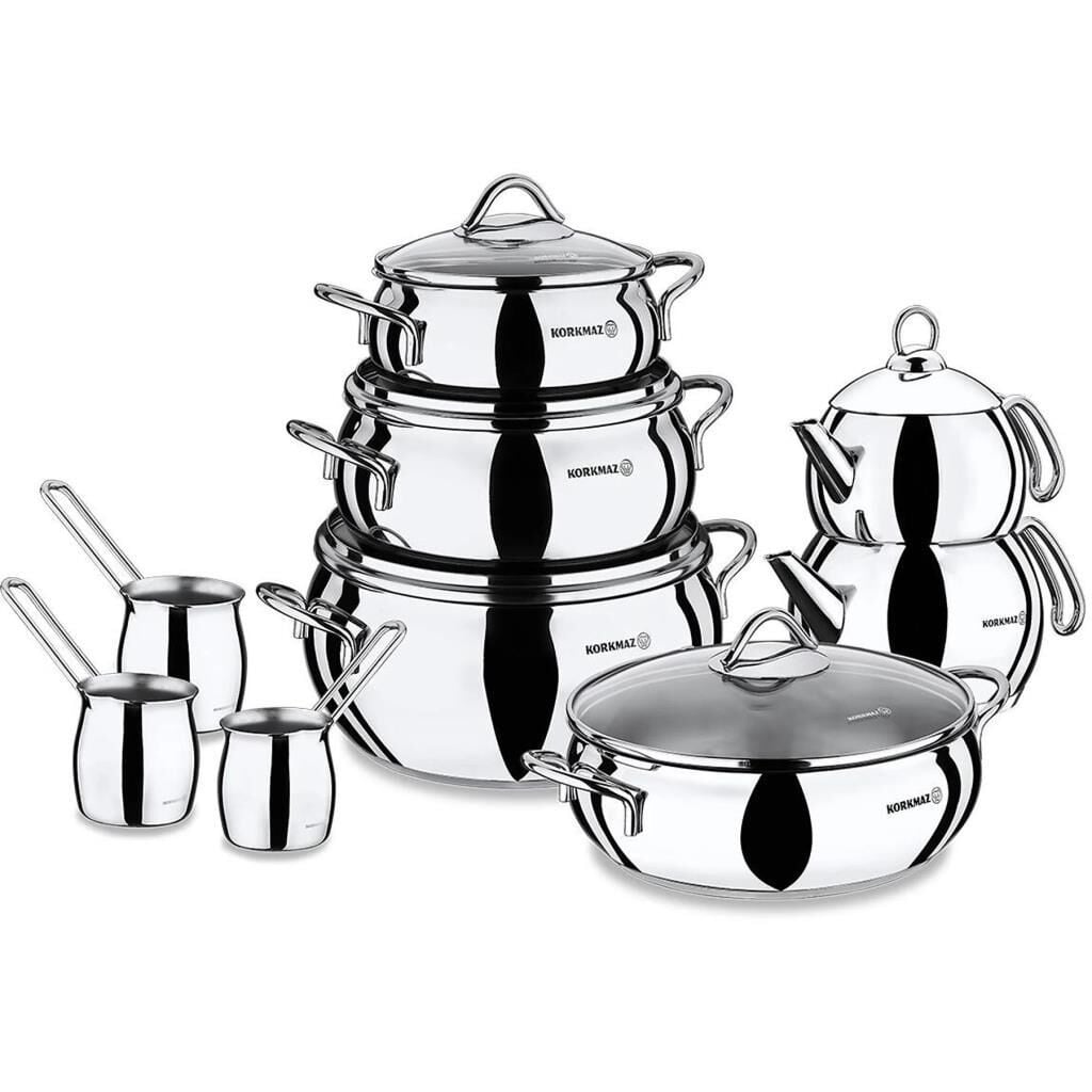 KORKMAZ A1749 TOMBİK 15 PARÇA HİPER SET