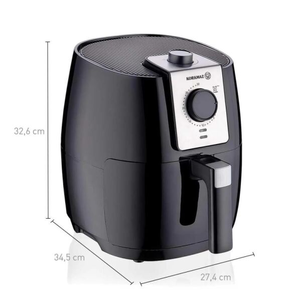 KORKMAZ A887 AIR FIX AİRFRYER 5 LİTRE 1500W