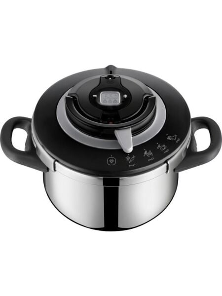 TEFAL DÜDÜKLÜ TENCERE CLIPSO+CHEF SİYAH 4,5 LİTRE