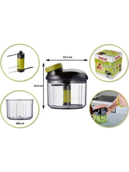 TEFAL MANUEL RONDO SİYAH 900 ML